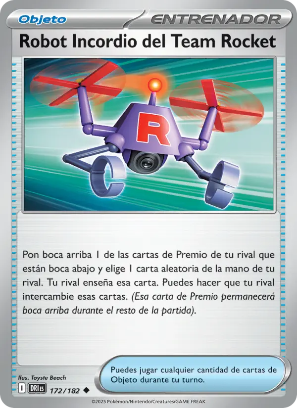 Robot Incordio del Team Rocket, Rivales Predestinados No. 172