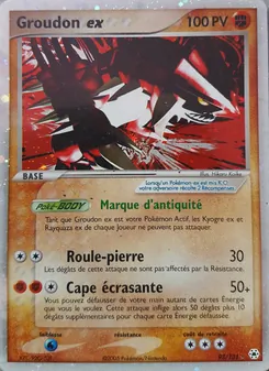 Groudon ex, EX Légendes Oubliées No. 93 Holo