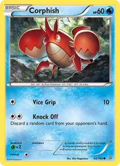 Corphish, Primal Clash No. 42 Normal