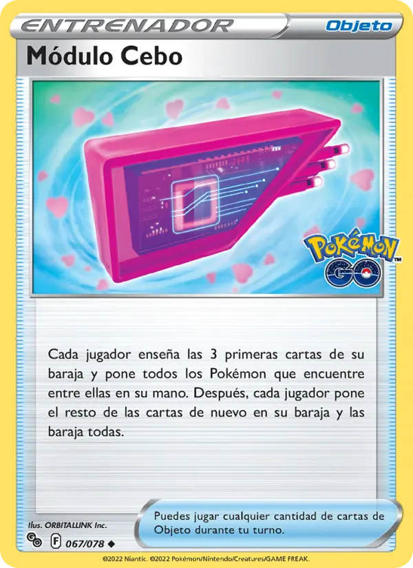 Módulo Cebo, Pokémon GO No. 067