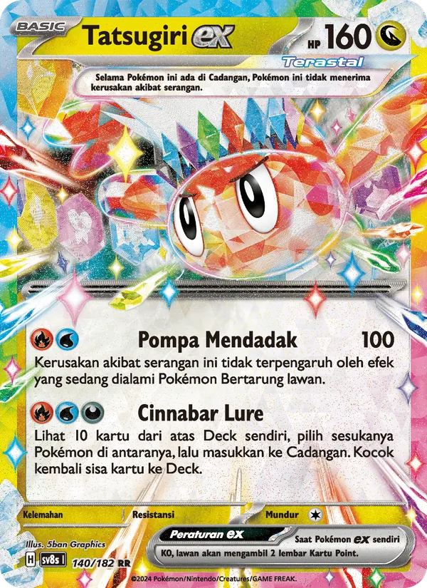 Tatsugiri ex, Kilat Rasi No. 140