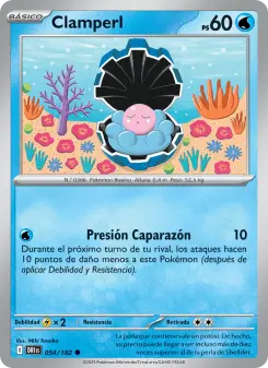 Clamperl, Rivales Predestinados No. 054 Normal