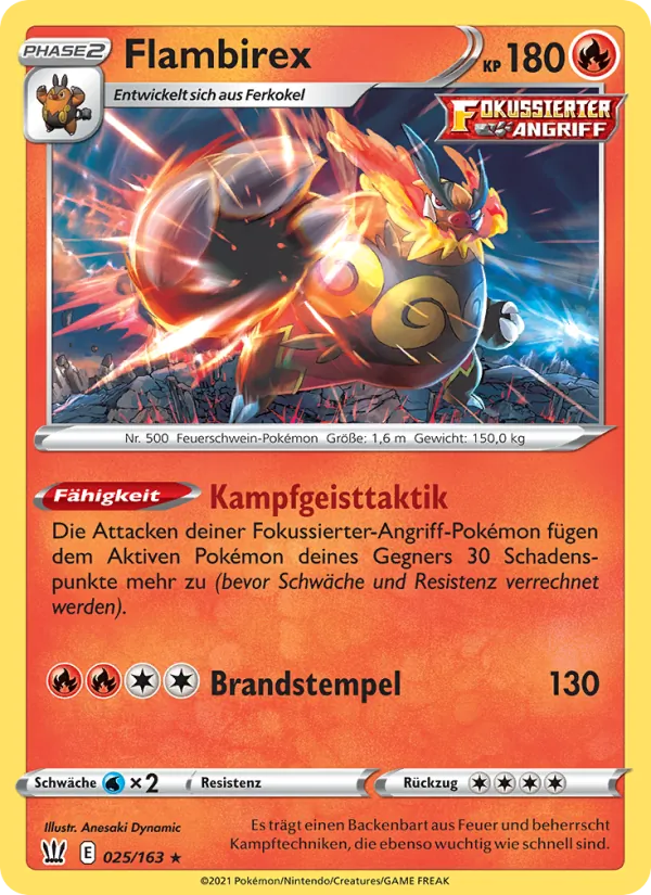 Flambirex, Kampfstile No. 25