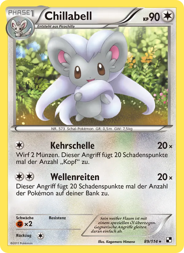 Chillabell, Schwarz & Weiß No. 89
