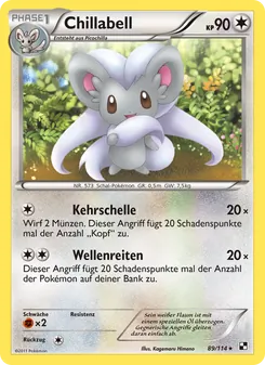 Chillabell, Schwarz & Weiß No. 89 Normal