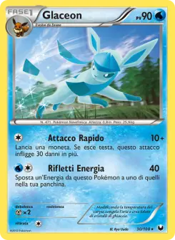 Glaceon, Esploratori delle Tenebre No. 30 Normal
