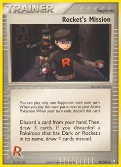 Rocket's Mission, Team Rocket Returns Nº 88 Normal