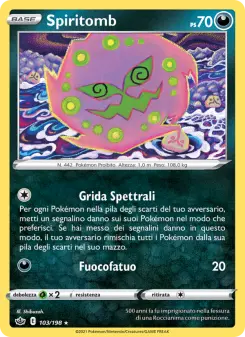 Spiritomb, Regno Glaciale Nº 103 Normal