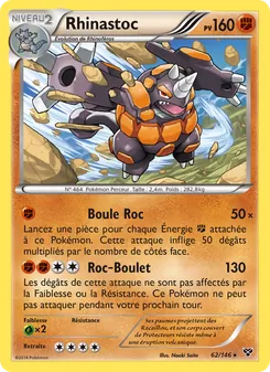 Rhinastoc, XY Nº 62 Normal