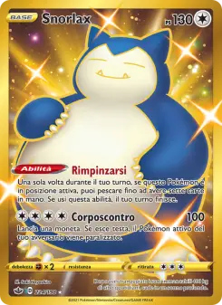 Snorlax, Regno Glaciale Nº 224 Holo