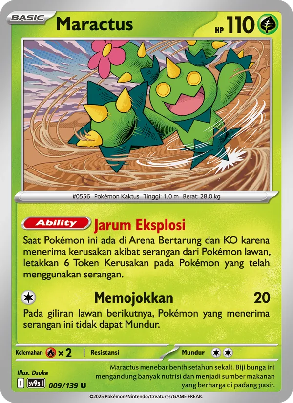 Maractus, Ikatan Takdir Nº 009