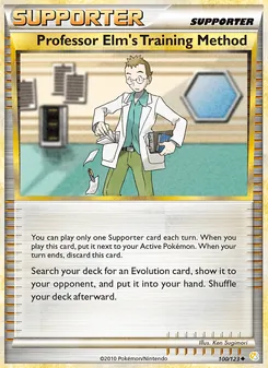 Professor Elm’s Training Method, HeartGold SoulSilver No. 100 Normal