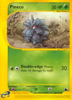 Pineco, Skyridge Nº 86 Normal