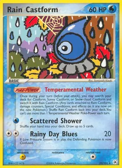 Rain Castform, Hidden Legends No. 23 Normal