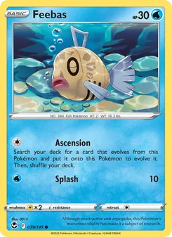 Feebas, Silver Tempest No. 039 Normal