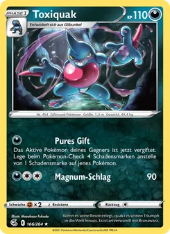 Toxiquak, Fusions Angriff Nº 166 Normal