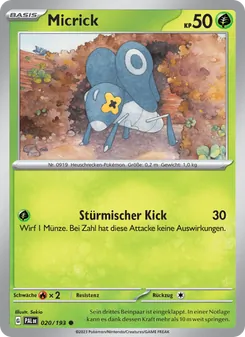 Micrick, Entwicklungen in Paldea No. 020 Normal