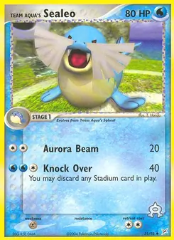 Team Aqua's Sealeo, Team Magma vs Team Aqua No. 31 Normal