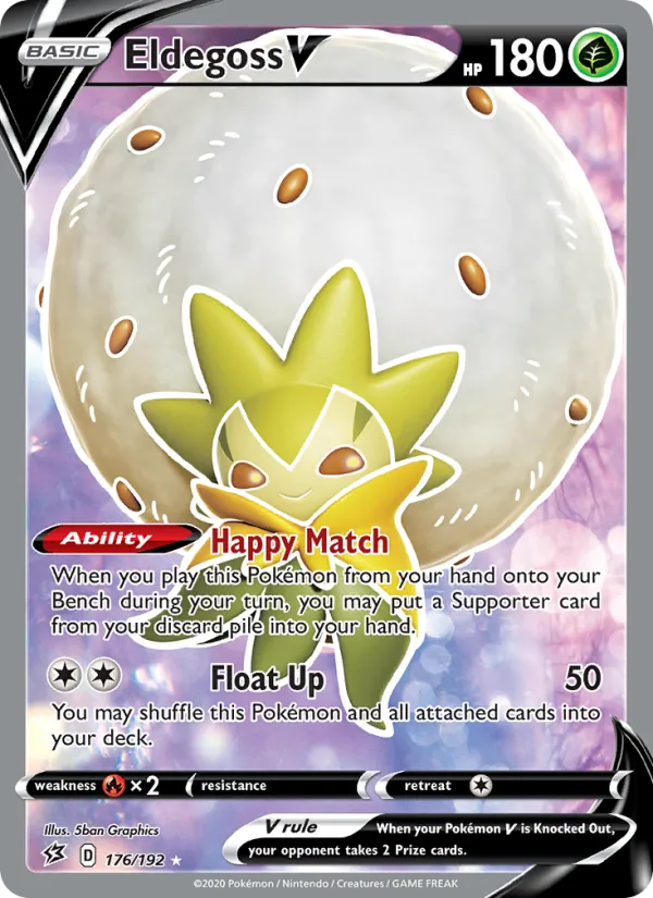 Eldegoss V, Rebel Clash No. 176