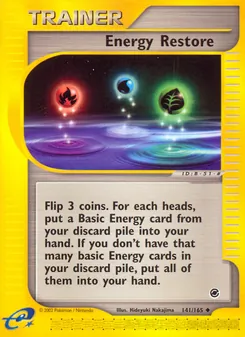 Energy Restore, Expedition Base Set Nº 141 Normal