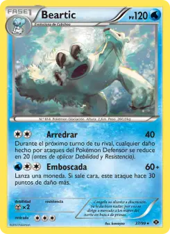 Beartic, Próximos Destinos No. 37 Normal
