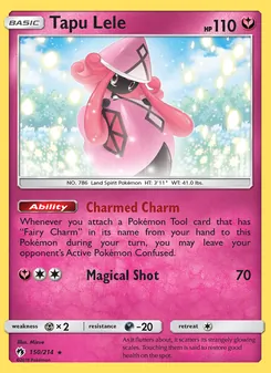 Tapu Lele, Lost Thunder Nº 150 Normal