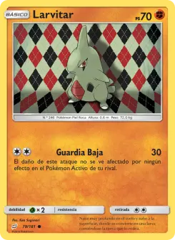 Larvitar, Union de Aliados Nº 79 Normal