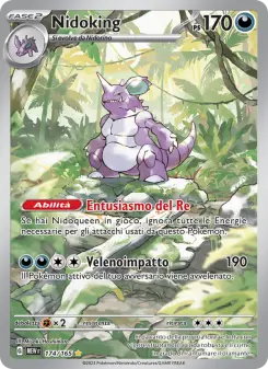 Nidoking, 151 Nº 174 Holo