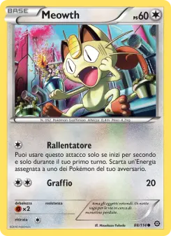 Meowth, Vapori Accesi No. 88 Normal
