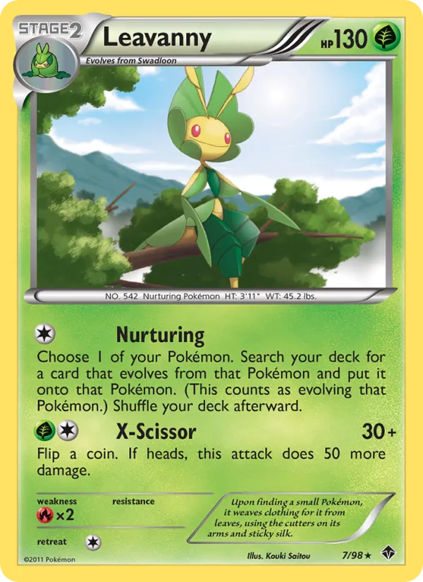 Leavanny, Emerging Powers Nº 7