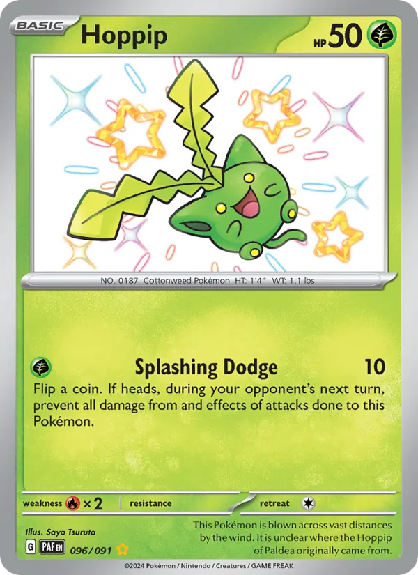 Hoppip, Paldean Fates Nº 096