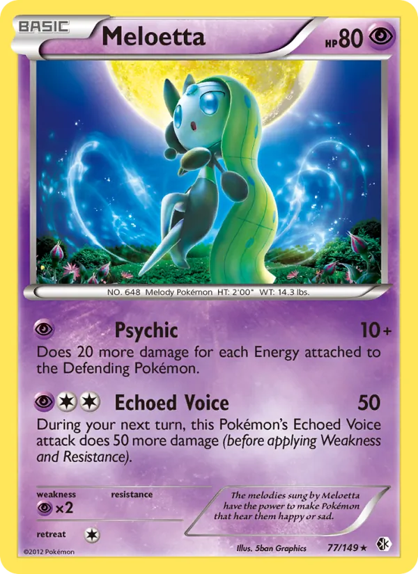 Meloetta, Boundaries Crossed No. 77
