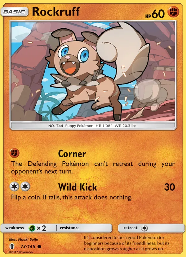 Rockruff, Guardians Rising No. 73