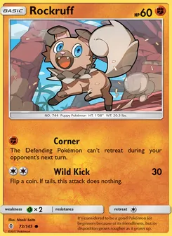 Rockruff, Guardians Rising Nº 73 Normal