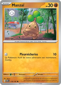 Manzaï, Flammes Obsidiennes Nº 110 Normal