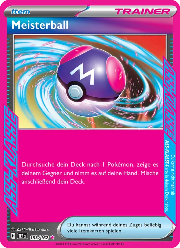 Meisterball, Gewalten der Zeit Nº 153