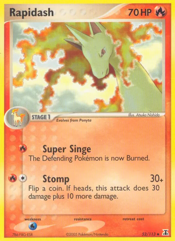 Rapidash, Delta Species Nº 52