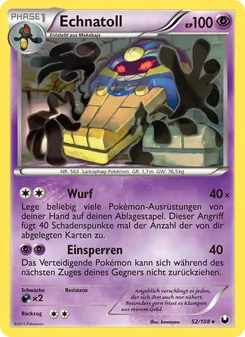 Echnatoll, Erfoscher der Finsternis No. 52 Normal