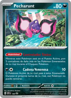 Pecharunt, SVP Black Star Promos Nº 149 Holo