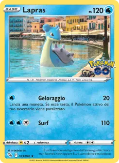Lapras, Pokémon GO Nº 023 Holo