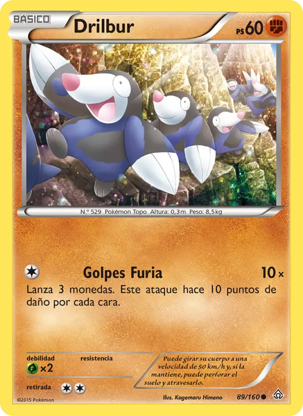 Drilbur, Duelos Primigenios No. 89