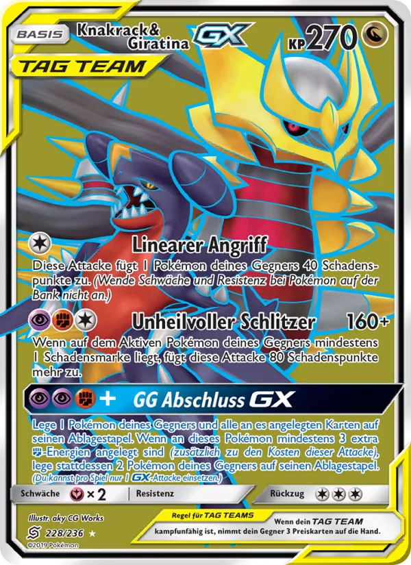 Knakrack & Giratina GX, Bund der Gleichgesinnten No. 228
