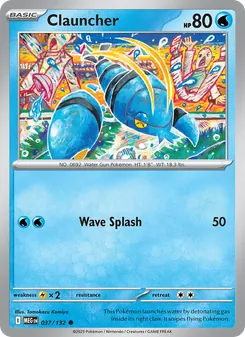 Clauncher, Mega Evolution Nº 037 Normal