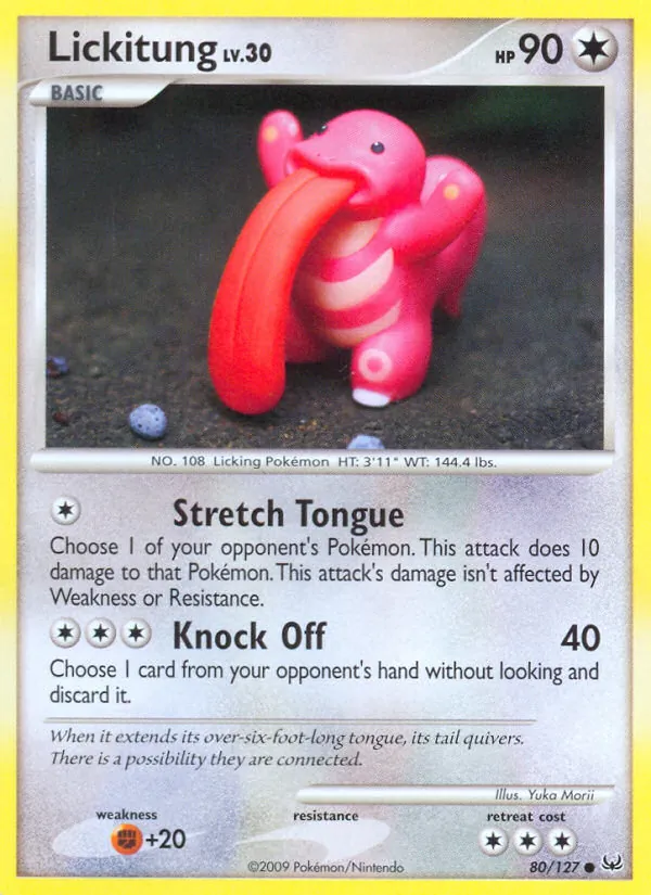 Lickitung, Platinum No. 80