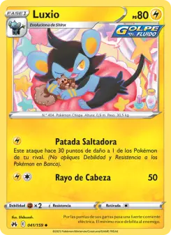 Luxio, Cenit Supremo No. 041 Normal
