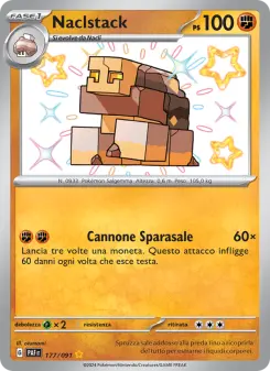 Naclstack, Destino di Paldea Nº 177 Holo
