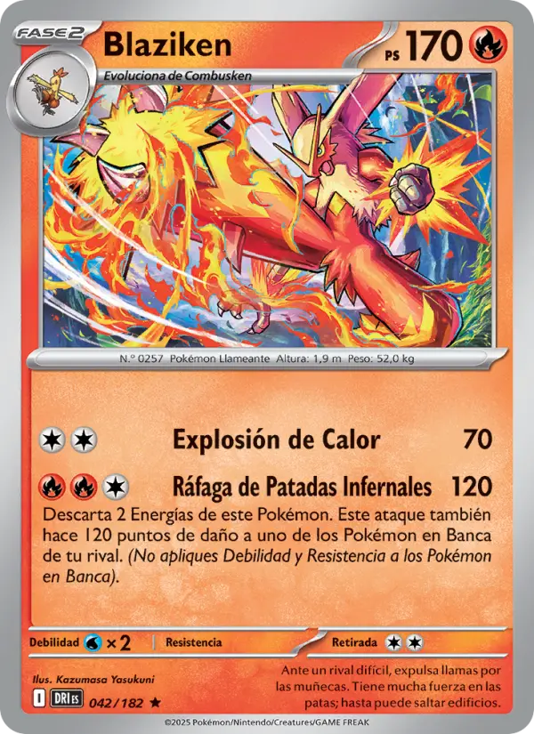 Blaziken, Rivales Predestinados Nº 042