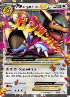 M Kangaskhan EX, Fuoco Infernale Nº 79 Normal