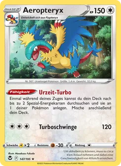 Aeropteryx, Silberne Sturmwinde No. 147 Holo