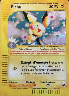Pichu, Expedition Nº 22 Reverse